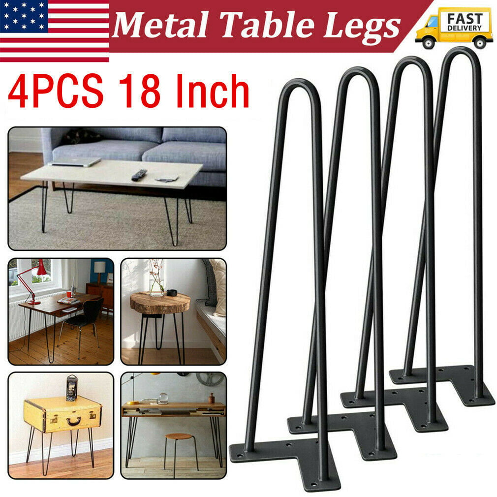 Cheapest-8" 12"DIY Hairpin Table Legs Set Kitchen Dining Table Desk Leg Metal 4x 