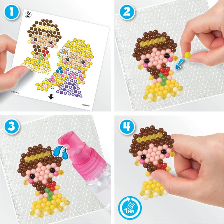  Aquabeads Disney Princess Tiara Set, Kids Crafts, Beads, Arts  and Crafts, Complete Activity Kit for 4+ : Everything Else