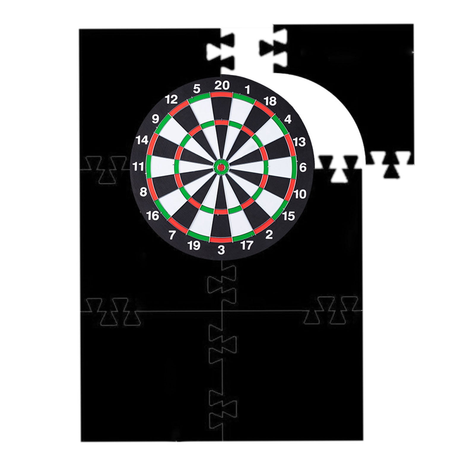 YIFAEUX Splicing Dart Board Wall Protector Universal EVA Rectangle Dart Backboard Wall Protection Surround Backing Guard Dart Board Accessories