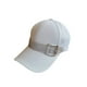 thumbnail image 4 of Guardurnaity Gorras de béisbol Rhinestone Sun Visor Sombreros Hebilla de metal Ala ancha Cola de caballo Sombrero Ajustable Viajes Compras Deportes Type2 NO2, 4 of 6