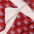 thumbnail image 4 of NHL Montreal Canadiens Hooded Throw Blanket, 4 of 5
