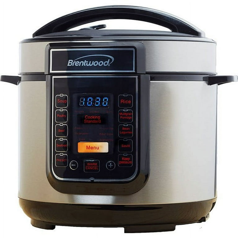 BRENTWOOD EPC-526 5-Quart Pressure Multicooker - Walmart.com