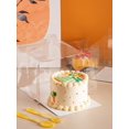 thumbnail image 3 of 5pcs Clear Portable Cake Packaging Box, 3 of 5
