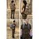 thumbnail image 3 of Soidarity para deportes al aire libre Bolsa grande impermeable Multi bolsillo Hombros Mochilas ajustables de gran capacidad Supervivencia Mochilas de mochilero Negro Soidarity OD023066-01, 3 of 6