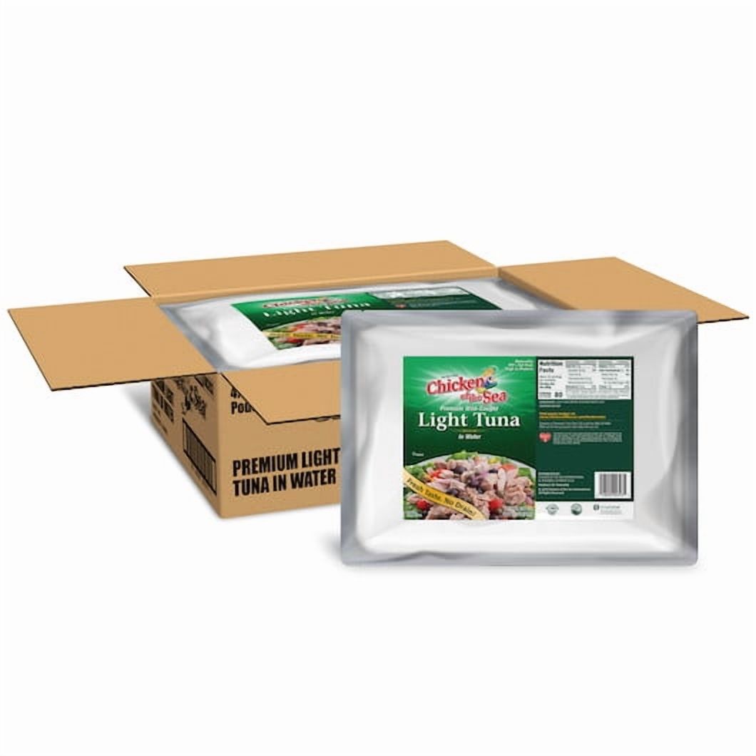 Chicken Of The Sea Premium Light Tuna Pouch, 106 Ounces, 4 Per Case