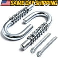 thumbnail image 4 of HD Switch Zinc Plated Deck Release Pin & Spring for Cub Cadet MTD 747-1116 932-0306A 714-0470 917-04074 fits Troy-Bilt Craftsman Ryobi White Ryobi Yard Machines Ranch King Lawn Mower Tractor (2 Pack), 4 of 4