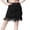 Black, variant on Skirt Sequin Embroidered Performance Swing Performance Skirts with Leggings XL