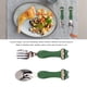 thumbnail image 4 of Juego de Utensilios para Niños Pequeños Tenedor de Cuchara de 6 Piezas Tenedores de Cucharas de Entrenamiento de Alimentación de Acero Inoxidable con Estuche de ViajeLindo de ANGGREK Otros, 4 of 8
