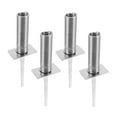 thumbnail image 6 of Luxshiny 4-Pack Football Flagpole Ground Spike Bases with High-Strength Materials Outdoor Training and Practice, 6 of 8