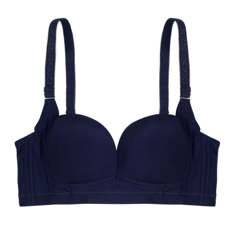 Womens Bras,Thin Glossy Non-Wire Ring Small Chest Gathering And ...