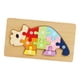 thumbnail image 5 of Rompecabezas de madera para niños, juguete educativo de aprendizaje temprano, juguetes Montessori Rinoceronte, 5 of 9