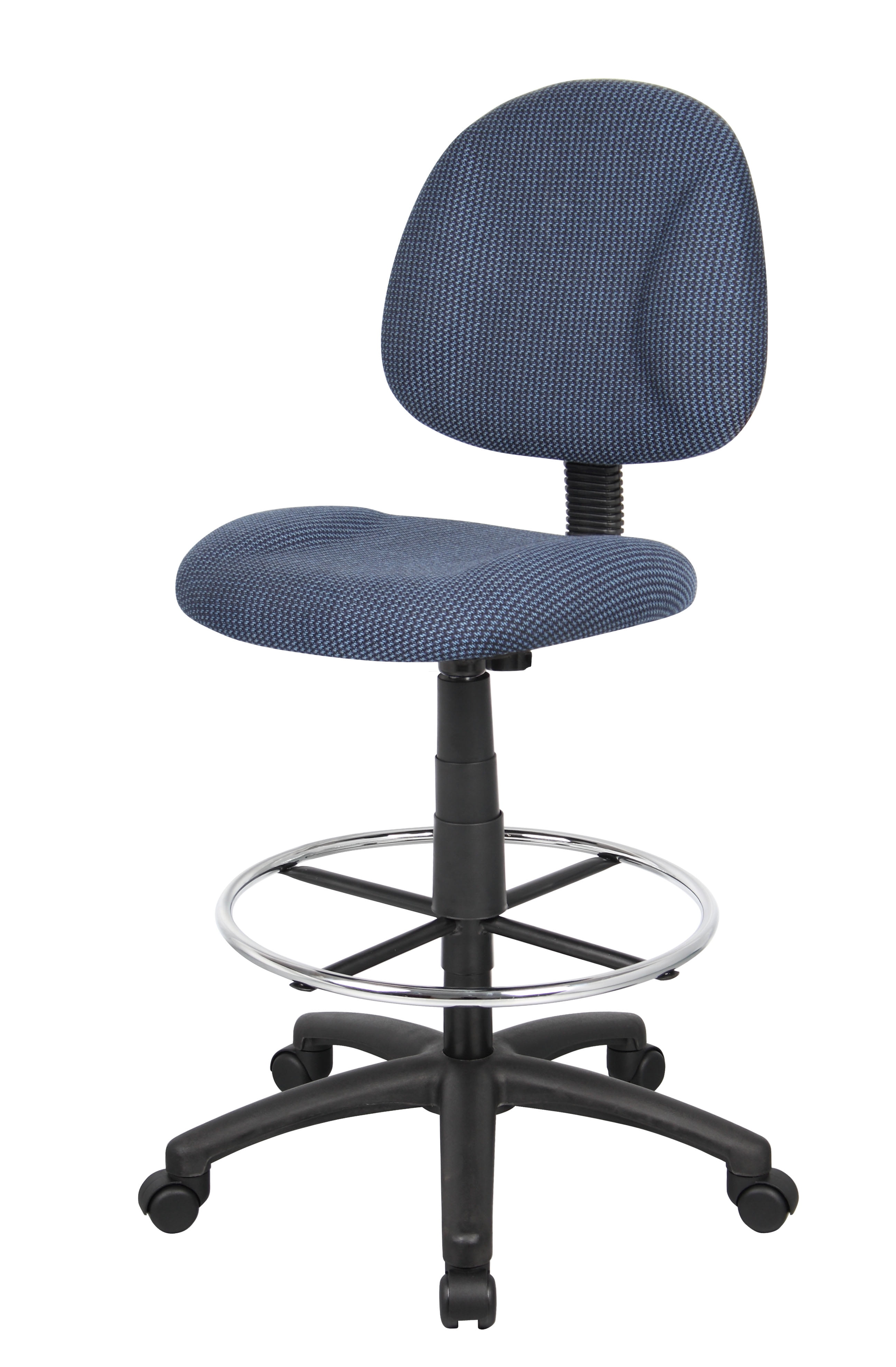 Boss Office & Home Transitional Blue Contoured Comfort Adjustable