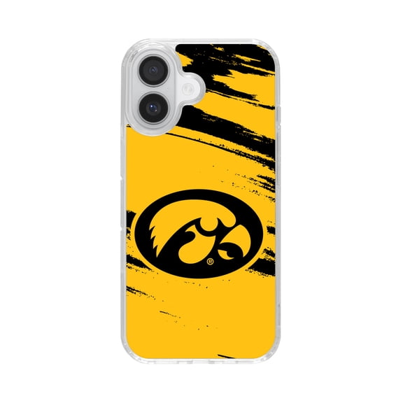 Iowa Hawkeyes HD Phone Case Compatible with MagSafe Apple iPhone 17 (Paint) by Affinity Bands