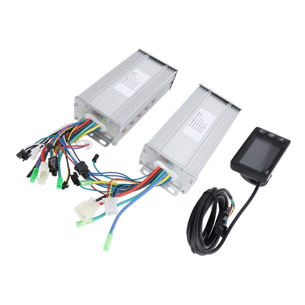 Kit De Controlador De Bicicleta Eléctrica, Controlador Sin Escobillas Para Bicicleta Eléctrica Control Sensible 36V 48V 60V 1000W Buena Disipación De Calor Silencioso Para