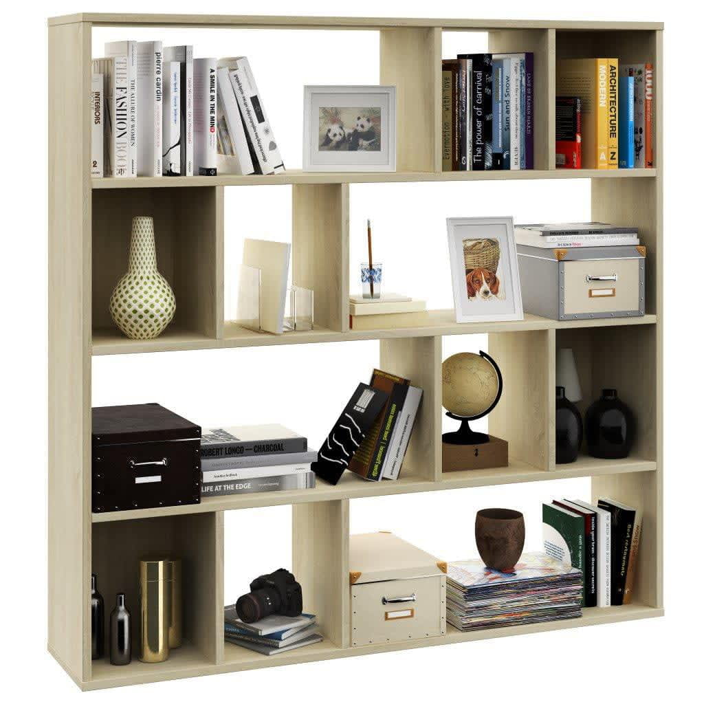 Kepooman 43" Modern Freestanding Wooden Bookcase Display Cabinet with Open Shelves for Home Office, Brown Kepooman 43" Modern Freestanding Wooden Bookcase Display Cabinet with Open Shelves for Home Office, Brown