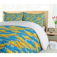 thumbnail image 5 of Ambesonne Yellow Submarine Duvet Cover Set, Pop Art Style, 2-Calking, Yellow and Blue, 5 of 7