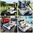 thumbnail image 6 of Golf Cart Seat Covers for 2 Seater,Horse Print Soft Microfiber Cart Seat Towel Blanket,Modern Watercolor Grey White Animals Absorbent Breathable Non Slip Bench Seats Protector for Golf Course 51"x31", 6 of 9