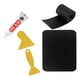 thumbnail image 1 of Parche de kayak para reparación de embarcaciones, cinta de PVC para reparación de colchones inflables Negro, 1 of 9