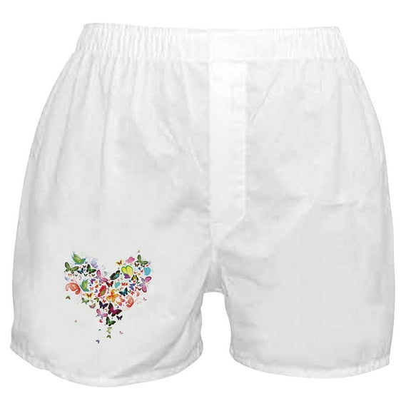 CafePress - Heart Of Butterflies Boxer Shorts - Men's Novelty Boxer Shorts