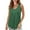 Army Green, variant on WRKEKC Summer Tops for Women, Summer T-Shirts for Women, Women's Solid Color V-Neck Camisole Sleeveless Tank Tops