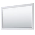 thumbnail image 2 of Wyndham Collection Daria 60" No Sink Wood Single Bathroom Vanity in White/Chrome, 2 of 2