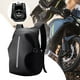 thumbnail image 1 of Mochila de motocicleta con banda reflectante, bolsa de almacenamiento para casco para hombre, mochila a prueba de polvo para acampar y montañismo al, 1 of 8