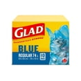 thumbnail image 2 of Glad Sacs de Recyclage Bleus - Réguliers 74 Litres - 10 Sacs à Ordures, 2 of 5