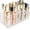 1 Pack, variant on XIMEI Acrylic Rollerball Perfume Organizer, 24-Space Refillable Scented Oil Storage Display Case, Tall Beauty Scent Holder