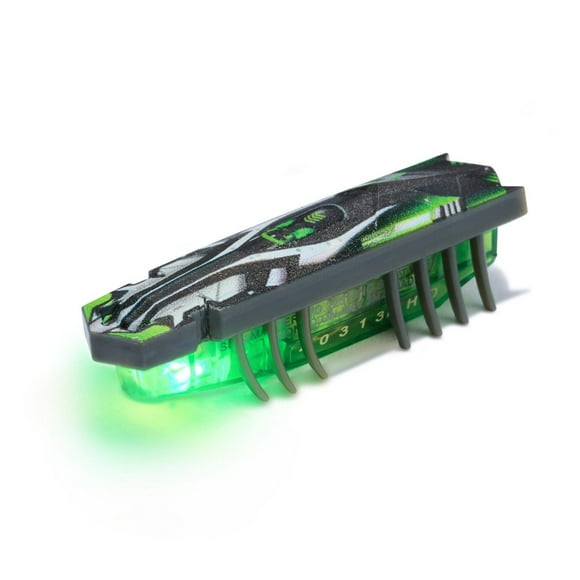 HEX BOTS Flash Nano Single, jouets sensoriels lumineux pour enfants et chats avec technologie de vibration, jouets insectes et mini robot pour enfants à partir de 3 ans