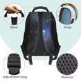 thumbnail image 6 of KUIFORTI Galaxy Wolf Kids Backpack 17 Inch Lightweight Children's School Bag with Laptop Compartment for Elementary Middle Daily Use Back to School Gifts for Boys, 6 of 7