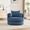 Blue, variant on MOONMISS Swivel Barrel Accent Chair with Hidden Storage,Corduroy Round Single Sofa,Gold Metal Frame,for Living Room Reading Nook,Beige