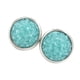 thumbnail image 1 of Pendientes Gotas Minnieouse de acero inoxidable Galvanoplastia fina superficie lisa Ligero cian oscuro, 1 of 6