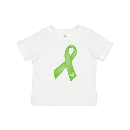 

Inktastic Lime Green Awareness Ribbon Gift Baby Girl T-Shirt