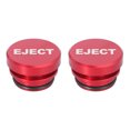 thumbnail image 1 of 2uds Universal Para Coche Cigarrillo Encendedor Polvo Prueba Impermeable Enchufe Rojo, 1 of 6