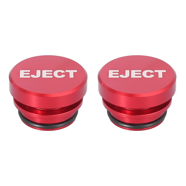 2uds Universal Para Coche Cigarrillo Encendedor Polvo Prueba Impermeable Enchufe Rojo