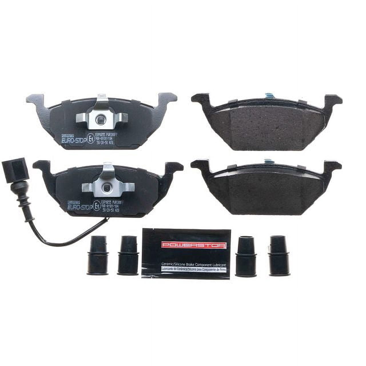 Power Stop Front Euro-Stop ECE-R90 Certified Brake Pad ESP0855