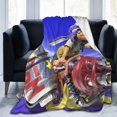 thumbnail image 6 of Splatoon Blanket, Super Soft Throw Blanket For Bed Sofa Couch, Cozy Flannel Blanket For Bedroom Livingroom, 80"X60", 6 of 9