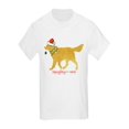 thumbnail image 1 of CafePress - Naughty Christmas Golden Retriever T Shirt - Kids Light T-Shirt, 1 of 1