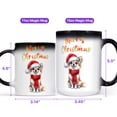 thumbnail image 4 of Merry Christmas Chihuahua Enjoys Woofmas Winter Xmas Holiday Heat Color Changing Mug Dog Lover Gifts Idea Magic Coffee Mug - 02022, 4 of 4