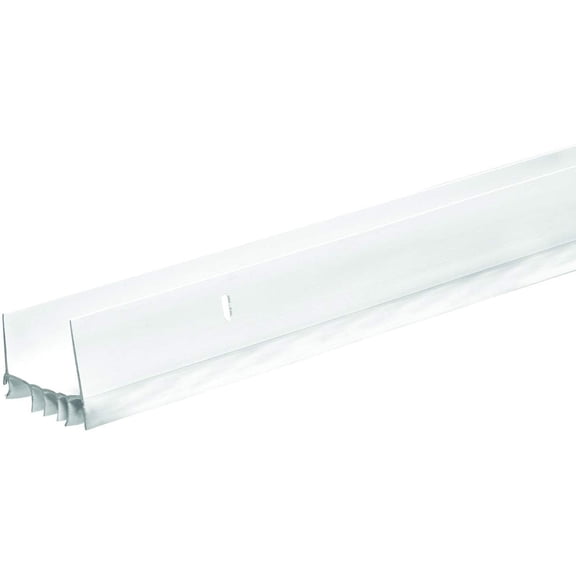 Frost King® W79/36H Vinyl Slide-On Door Bottom for Metal Doors, 1-3/4" Wide x 36" Long, White