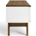 thumbnail image 2 of Modway Render 59” TV Stand in Walnut White, 2 of 7