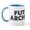 White/Blue Inside, variant on CafePress - Future Architect Mug - 11 oz Ceramic Mug - Novelty Coffee Tea Cup