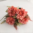 thumbnail image 5 of ChicYu Fall Artificial Fake Flowers Silk Flower Table Arrangements Wedding Bouquets Decorations Plastic Floral Table Centerpieces for Home Kitchen Garden Party Décor, 5 of 6