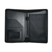 MABOTO Portable Business Portfolio Padfolio Folder Document Case Organizer PU Leather with Business Card Holder Memo Note Pad