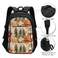 thumbnail image 3 of Fotbe Holiday Christmas Stars Mochila con Estampado y Puerto USB para Hombre y Mujer, Mochila Antirrobo, Mochila de Viaje, Mochila Escolar, Mochila Universitaria, 3 of 7