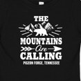 thumbnail image 4 of Inktastic Pigeon Forge Tennessee The Mountains Are Calling Boys or Girls Baby T-Shirt, 4 of 5