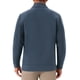 thumbnail image 3 of Chaqueta de felpa inspiradora CHIC para abrigo de invierno para hombres, con cuello alto, cremallera, suave, en color gris, 3 of 5