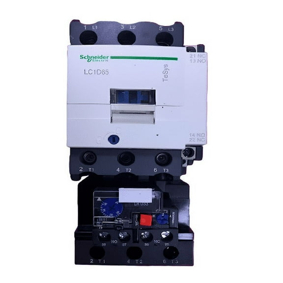 Schneider Motor Starter Assemble Contactor 65A Coil 380V Overload Relay 48-65A.