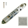 thumbnail image 2 of BallsFHK Hand Painted Mezuzah With Scroll For Door,Exquisite Enamel Mezuzah With Crystal,, 2 of 5
