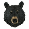 thumbnail image 2 of Ebros Gift The Brave Black Bear Head Wall Decor Plaque 8"H Wall Decor Plaque, 2 of 7